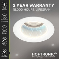 Mari LED inbouwspot - 5 Watt - Daglicht wit 6000K - Verwisselbare GU10 - Dimbaar - voor binnen en buiten - Wit