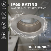 Mari LED recessed spotlight fixture stainless steel including GU10 fitting IP65 splashproof 2 years warranty