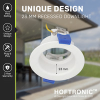 Mari LED inbouwspot armatuur Wit inclusief GU10 fitting IP65 spatwaterdicht 2 jaar garantie