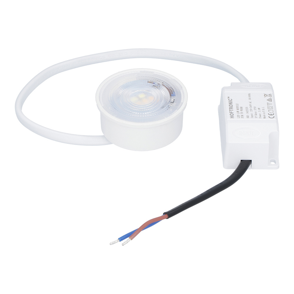 LED Lichtbron module 3.8 Watt Dimbaar 2200-2700K dim to warm (vervangt GU10) Ultra dun