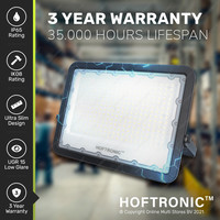 Beam LED Breedstraler 200 Watt 4000K IP65 vervangt 1800 Watt 3 jaar garantie