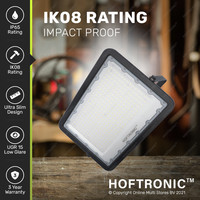 Beam LED Breedstraler 200 Watt 4000K IP65 vervangt 1800 Watt 3 jaar garantie