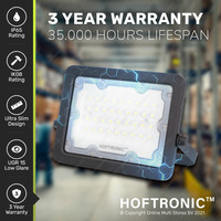 Beam LED Floodlight 30 Watt 6400K IP65 replaces 270 Watt 3 year warranty