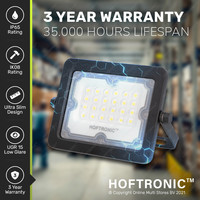 Beam LED Breedstraler 20 Watt 6400K IP65 vervangt 180 Watt 3 jaar garantie