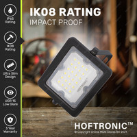 Beam LED Breedstraler 20 Watt 6400K IP65 vervangt 180 Watt 3 jaar garantie