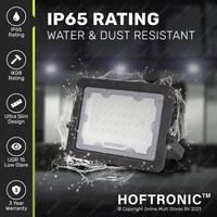 Beam LED Floodlight 30 Watt 4000K IP65 replaces 270 Watt 3 year warranty