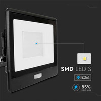 LED Fluter mit Bewegungssensor - 50 Watt - 6500K - IP65 - 5 Jahre Garantie
