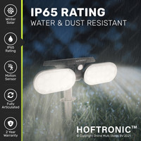 4x Solar Spotlight Pato PIR with motion sensor 6000K daylight white