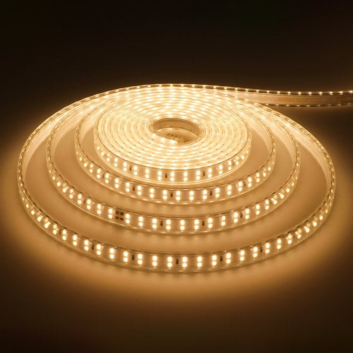 Experience Brilliance with Self-adhesive LED Strip LATE 300 NW IP65 5 Meter  strip 24W meter, waterproof 220V mains adapter included, Strühm