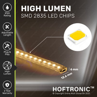 Dimmbarer LED Streifen - 2m - 3000K - 120 LEDs/m - IP65 - Plug & Play - SMD 2835 - Flex120 Series