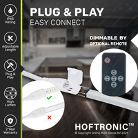 Dimbare LED Strip 10m - Lichtslang 3000K - 180 LEDs/m - IP65 - Plug & Play - SMD 2835 - Flex180 Series
