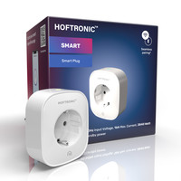 Smart plug - WiFi & Bluetooth - Extra flat - Compatible with Amazon Alexa & Google Home - White