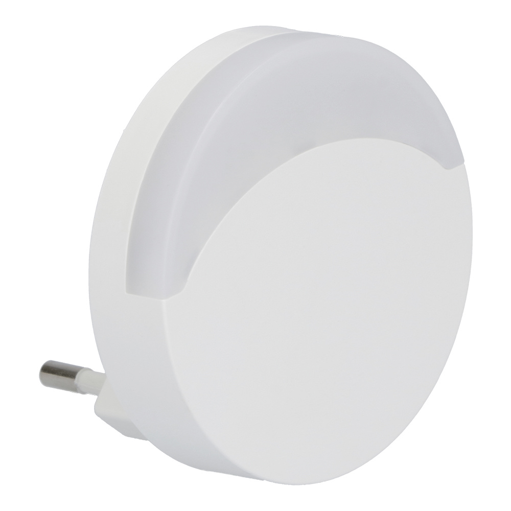 V-TAC Nachtlamp - Rond - met daglichtsensor- 4000K neutraal wit - Stopcontact lamp - EU plug