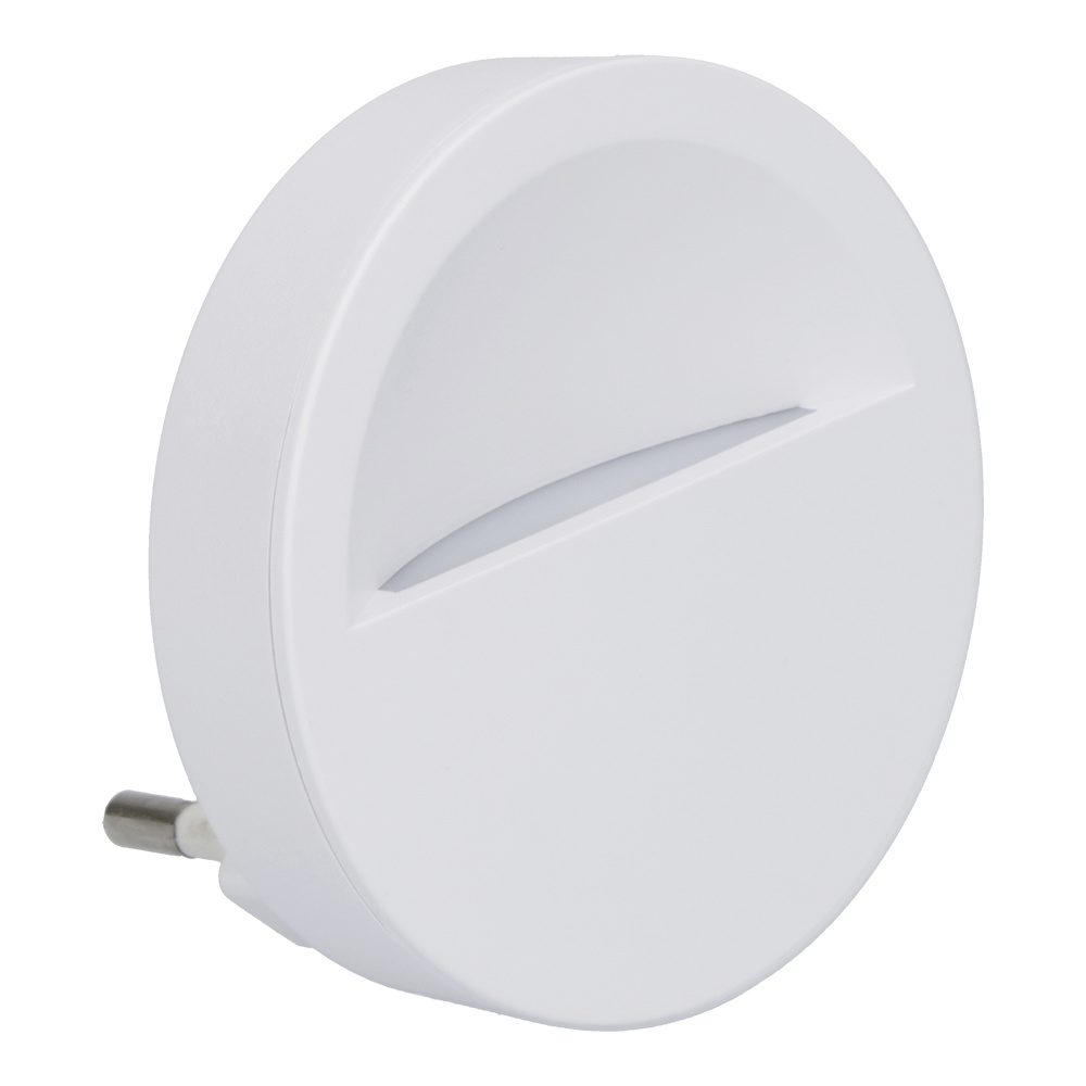 V-TAC Nachtlamp - Rond - met daglichtsensor - 3000K warm wit - Stopcontact lamp - EU plug
