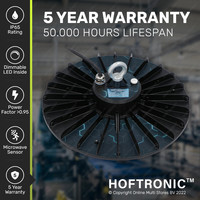 LED High bay Cali - 120W - 200lm/W - 5700K - with motion and daylight sensor - 120° - IP65 - 5 year warranty