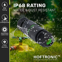 10x Kabelverbinder - IP68 - Waterdicht - Gereedschapsloze installatie - Koppelstuk