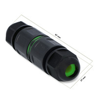 10x Kabelverbinder - IP68 - Waterdicht - Gereedschapsloze installatie - Koppelstuk