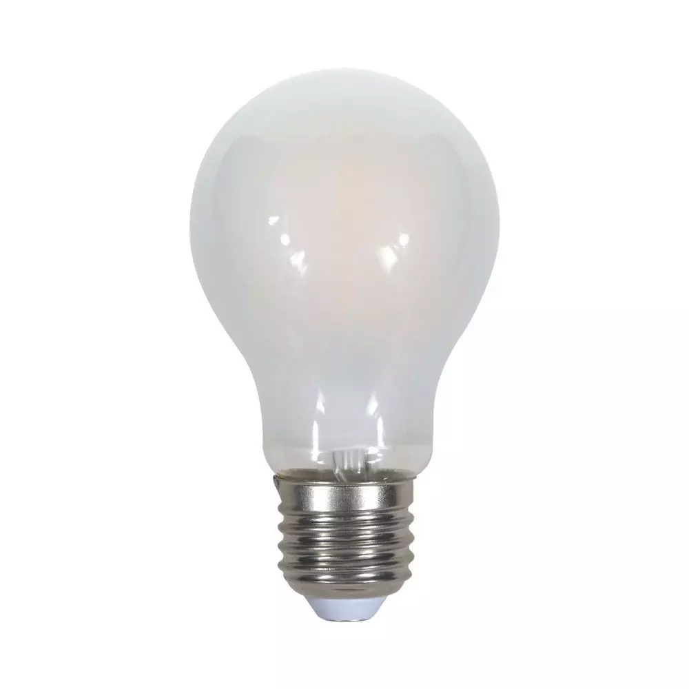 V TAC E27 filament lamp A60 2700K Frosted 5 Watt 2 jaar garantie