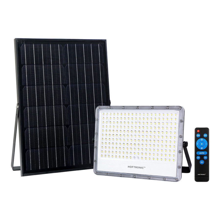 Smart Solar LED Fluter - 300 Watt - 3200 Lumen - 6500K - IP65