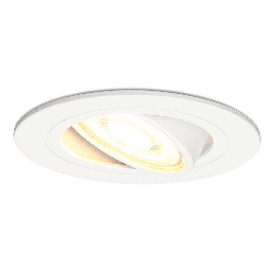 Downlight COB LED bianco a forma di luna 17,5W 2700K