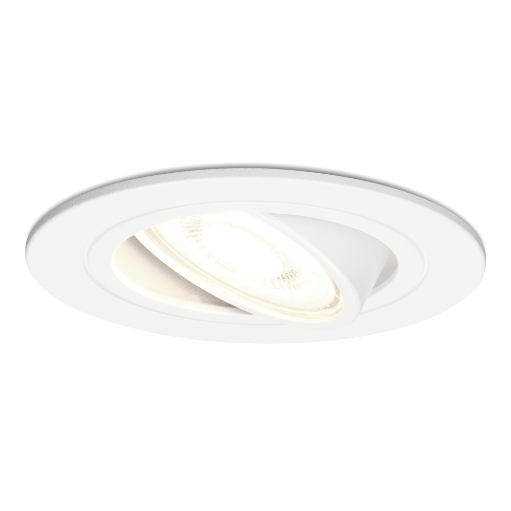 HOFTRONIC™ Dimbare LED inbouwspot Pittsburg 5 Watt 4000K neutraal wit Kantelbaar