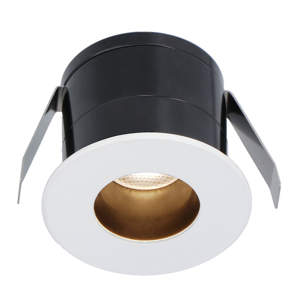 HOFTRONIC™ Olivia witte LED Inbouwspot - Verzonken - 12V - 3 Watt - Veranda verlichting - voor bui