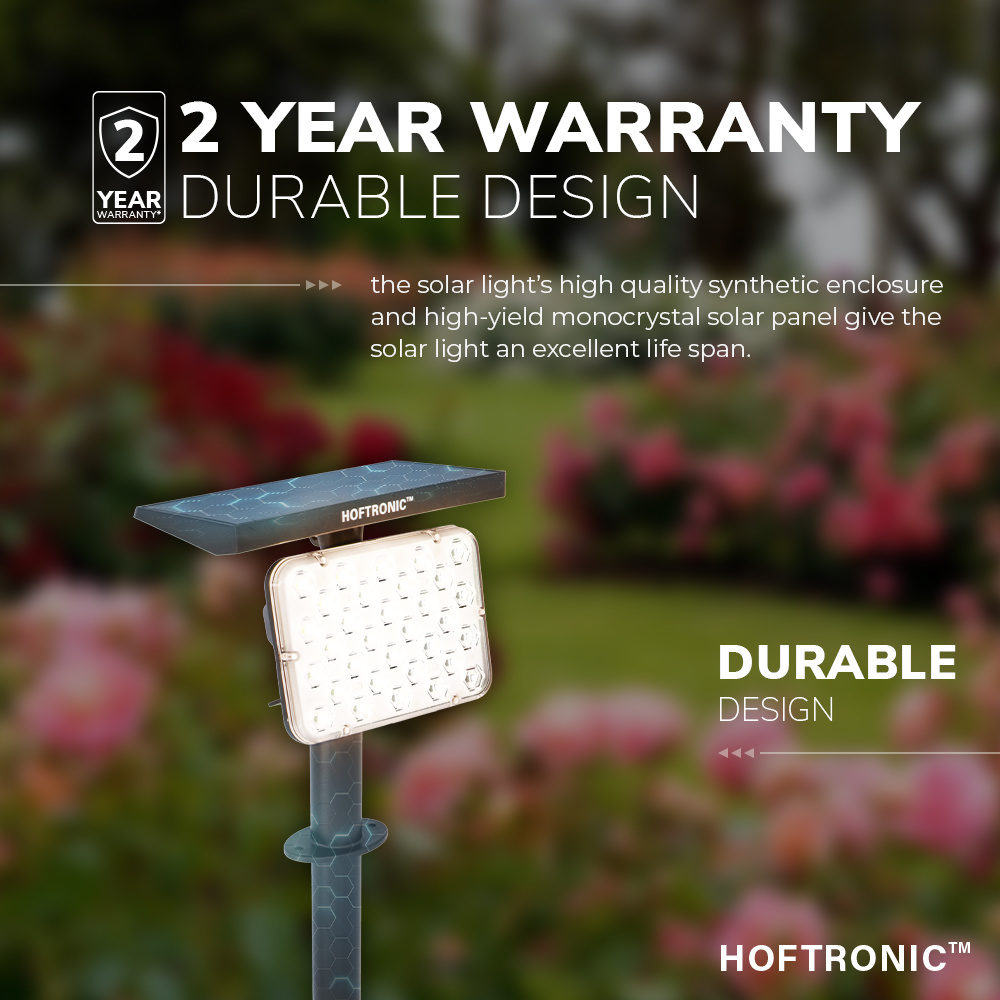 6x Eagle LED Solar Tuinspot Prikspot Dual Color IP65 Spatwaterdicht - Tuin spots, spots bodem buiten