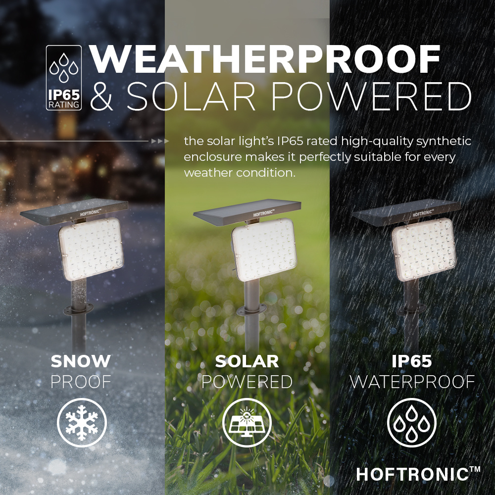 6x Eagle LED Solar Tuinspot Prikspot Dual Color IP65 Spatwaterdicht - Tuin spots, spots bodem buiten