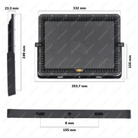 Helios Intelligenter LED-Solarfluter - 300 Watt - 3200 Lumen - 6500 K - IP65 - IK08 - 3 Jahre Garantie