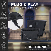 Smart solar LED Floodlight - 200 Watt - 1900 lumen - 6500K - IP65 - IK08 - 3 year warranty