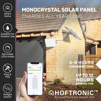 Helios Smart solar LED Floodlight - 300 Watt - 3200 lumen - 6500K - IP65 - IK08 - 3 year warranty