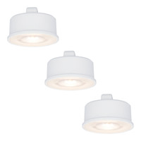 3x Dimmbares LED Modul - ersetzt GU10 - Geringe Einbautiefe - 4000 Kelvin neutralweiß - 3.8 Watt - 270 Lumen - Universal - Ultraflach