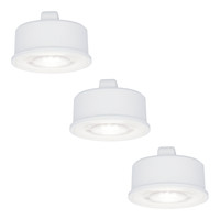 3x Dimbare LED module - Vervangt GU10 - Lage inbouwdiepte - 6000K daglicht wit - 3.8 Watt - 270 Lumen - Universeel - Ultra dun
