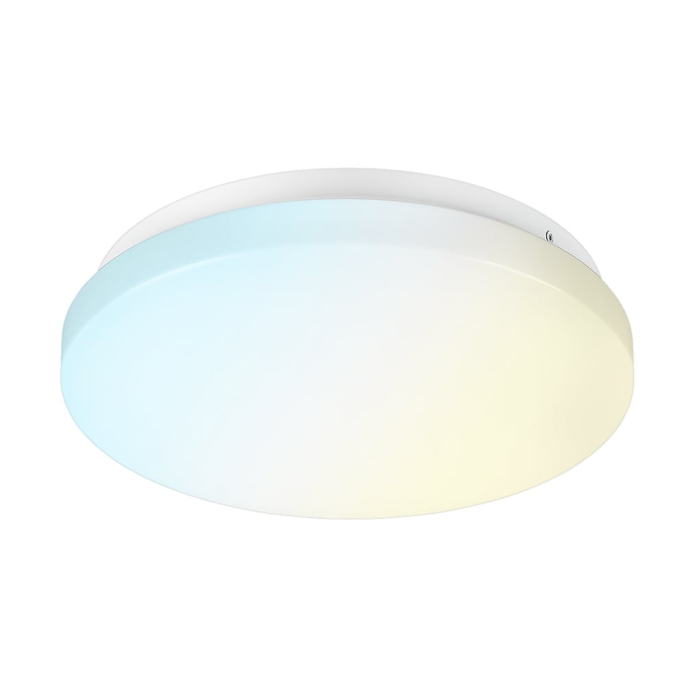 V-TAC LED Plafondlamp/Plafonniere rond - 12W Lichtkleur instelbaar - 720 Lumen - Ø23 cm - Diffuus licht - Wit met melkglas effect - IP20 Geschikt voor woonkamers, slaapkamers, kant