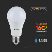 E27 LED lamp - 9.5 Watt - 4000K - Vervangt 100 Watt - A60 - 160lm/w High Lumen