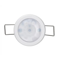 PIR bewegingssensor met schemerschakelaar 360° - Bereik 8 meter Maximaal 400 Watt - IP20 - Inbouw - Wit