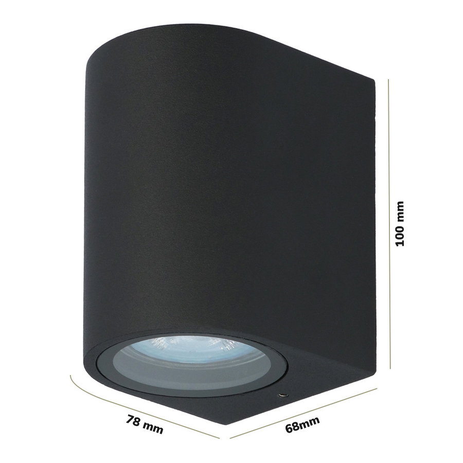 B·LED BARCELONA LED BarcelonaLED Fumagalli Wandlamp voor buiten, IP55