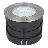 Sonnie LED Grondspot RVS - Rond - 4000K Neutraal wit - 20 Watt - IP67 waterdicht voor buiten - 3 jaar garantie