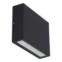 Dimmable LED Wall Light Otis S - 7 Watt - 2700K warm white - Up & Down light - IP54 for indoor and outdoor use - Black