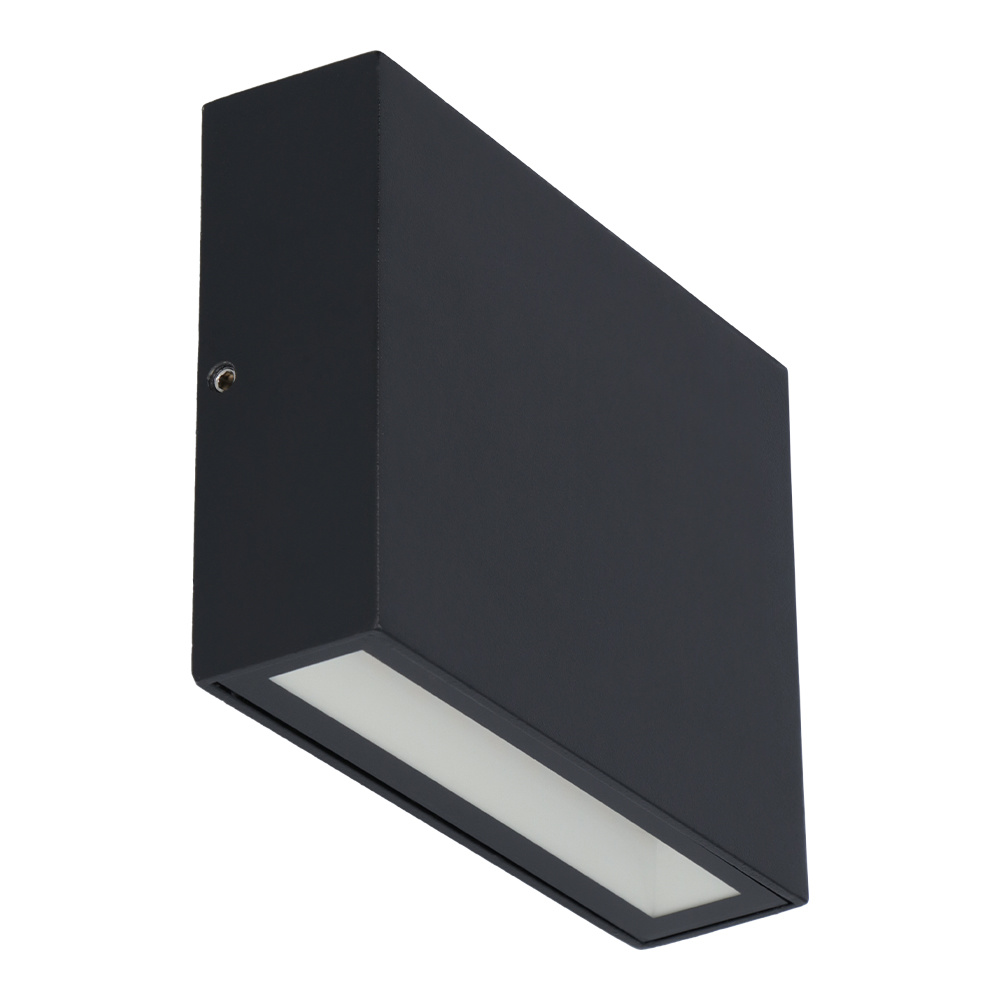 Dimbare LED Wandlamp Otis S - 7 Watt - 2700K warm wit - Up & Down light - IP54 voor binnen en buiten - Zwart voor binnen en buiten