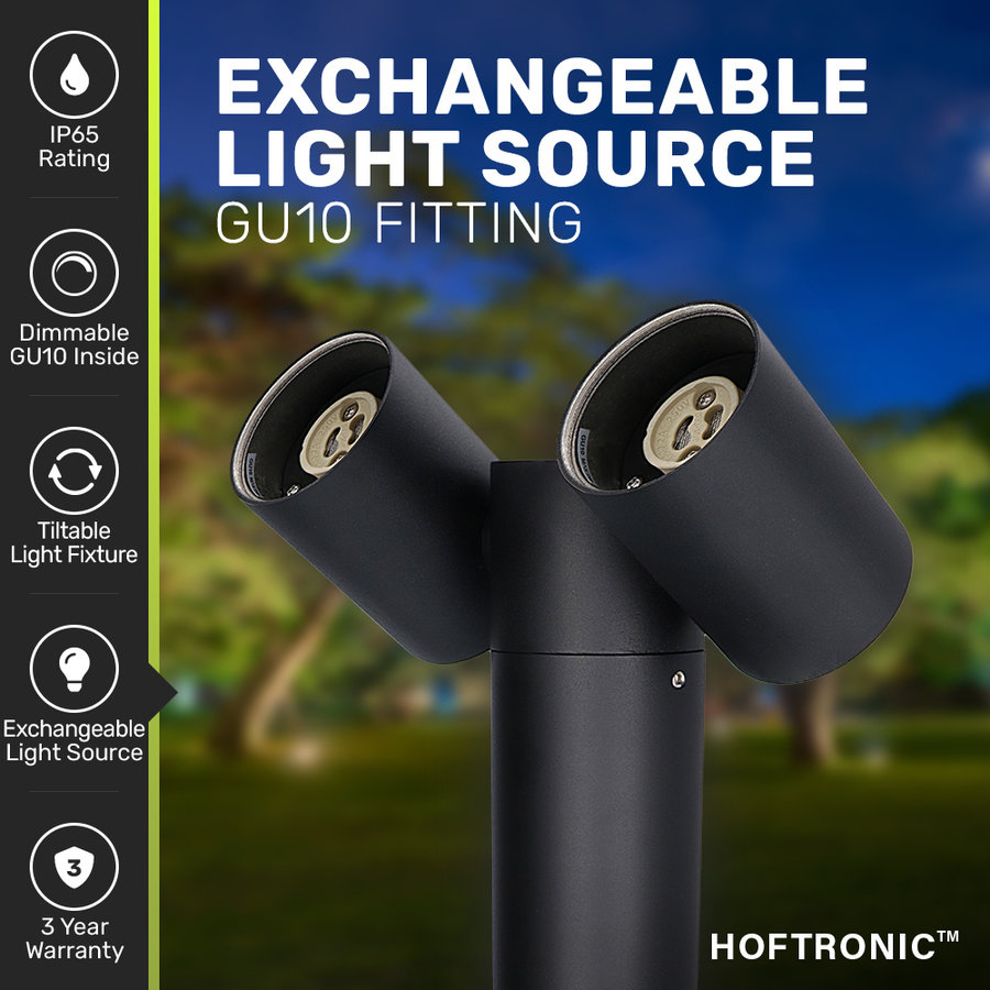 HOFTRONIC™ Set of 10 GU10 LED spots 5 Watt Dimmable 4000K neutral white  (replaces 50W)