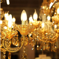 E14 LED Filament Lamp - 4 Watt & 400 Lumen - 3000K Warm witte lichtkleur - 300° stralingshoek - 20.000 branduren geschikt voor E14 fittingen