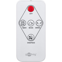 Tripod fan - Ø40cm - Incl. remote control - With timer - 4 Modes