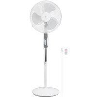 Tripod fan - Ø40cm - Incl. remote control - With timer - 4 Modes