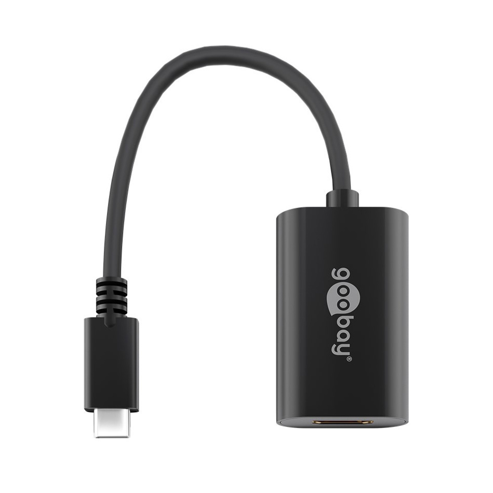 Goobay USB C naar HDMI kabel 3840*2160p @ 60Hz 3D USB C adapterkabel 0,2 meter