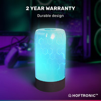 Loki smart LED tafellamp - RGB - WiFi & Bluetooth - Flow Color - Ambient lamp - Muziek gestuurd - Lavalamp effect - 8 Watt - Google assistant & Amazon Alexa