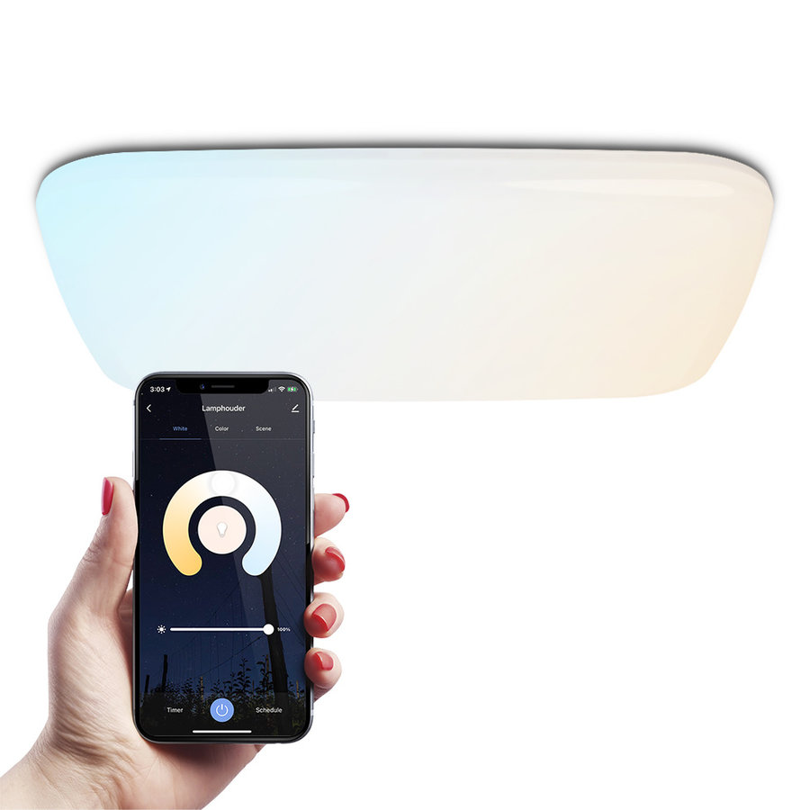 Auto-LED-Licht, intelligente Innenbeleuchtung mit App-Steuerung