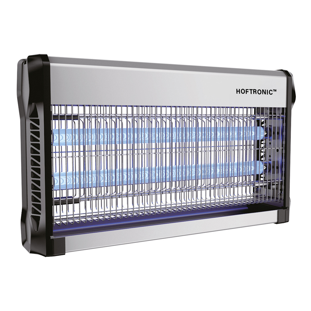 HOFTRONIC Elektrische muggenlamp - 30 Watt geschikt voor 100m - UV Vliegenlamp - Insectenlamp - Ext