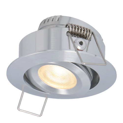 IP44 dimmbare LED-Einbaustrahler Volt 12 Sienna Set 2700K Watt 6er 3