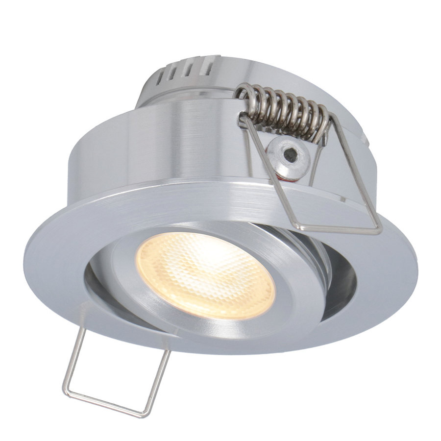 Sienna LED-Einbaustrahler 3 Watt - 12 Volt - 2700K - IP44 - Kippbar